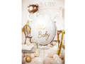Oh baby balon de folie pentru baby shower - 53 cm - 1 buc.