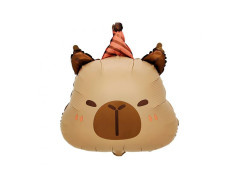 Balon de folie Capybara - 48x38 cm - 1 buc.