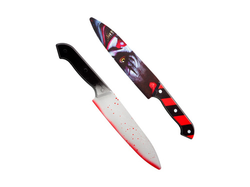 Cuțit de jucărie pentru clovnul groazei - 31 cm