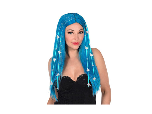 Peruca Fairy Dream Hair cu lamé, stele și căptușeală din silicon