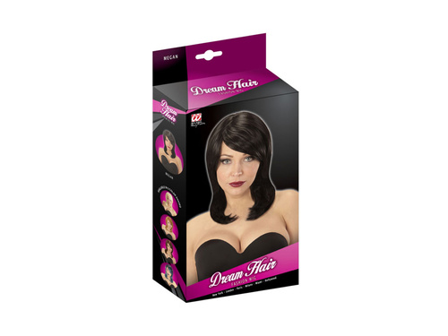 Megan Dream Hair perucă neagră