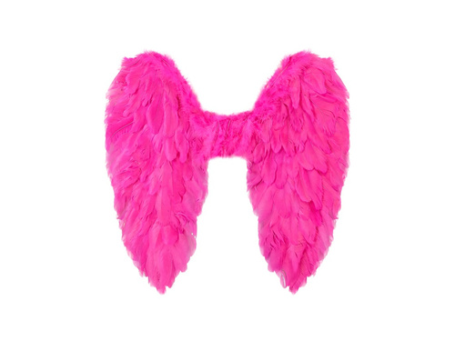 Aripi de pene pliabile roz 50×50 cm