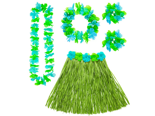 Set Hawaiian verde - 5 piese