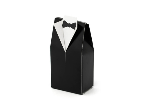 Cutii pentru invitați de nuntă - frac - 10 buc.