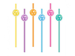 Paie Retro Disco - 19,5 cm - 6 buc.