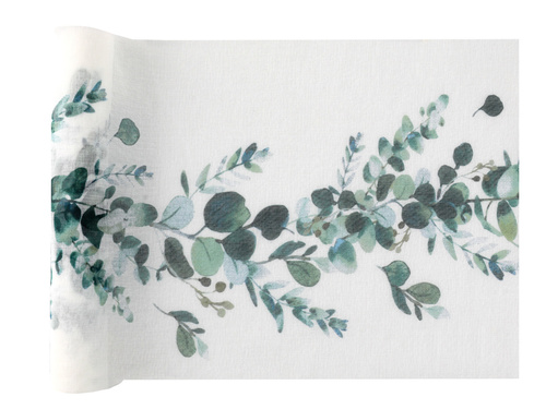 Decorațiune de masă cu frunze de eucalipt - 26 cm x 3 m - 1 buc.