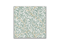 Serwetki z gałązkami wierzby - 40 cm - 50 szt.