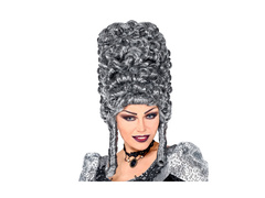 Peruca gotică gri extra înaltă