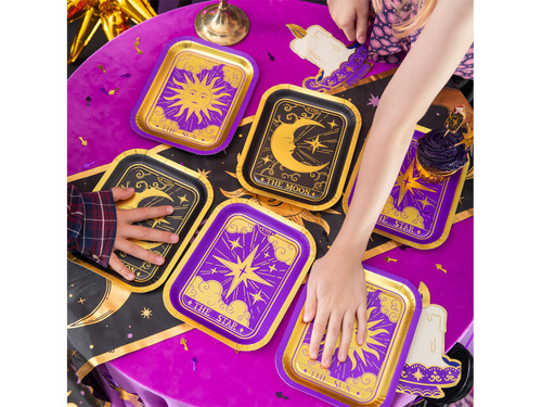 Farfurii de hârtie Carduri - 20 x 15 cm - 6 buc.