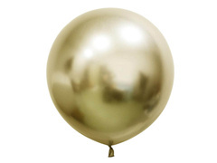 Balon gigant aur platină deschis - 60 cm - 2 buc.