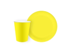 Set de hârtie galbenă - 24 de bucăți.