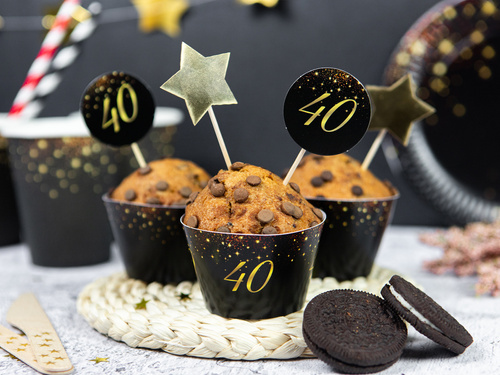 Picuri spumante pentru a patruzecea aniversare - 6 buc.