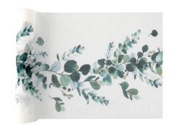Decorațiune de masă cu frunze de eucalipt - 26 cm x 3 m - 1 buc.