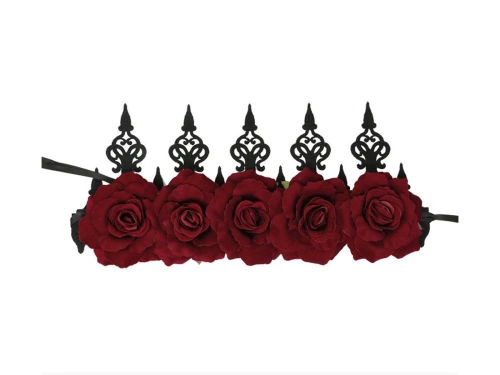 Coroană cu trandafiri - 1 buc.