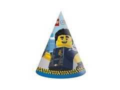 Șepci aniversare Lego City - 6 buc.