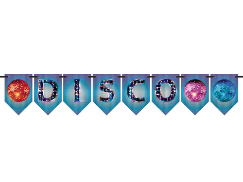 Disco pavilion agățat banner - 5 m