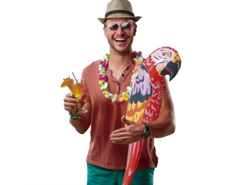 Papagal decor gonflabil - 105 cm - 1 buc.