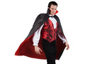 Costum cu mantie de vampir cu două fețe - 120 cm - 1 buc.
