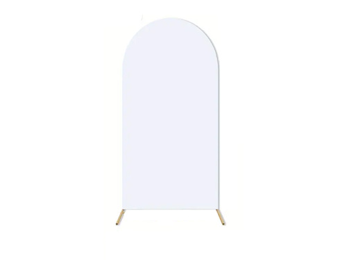Copertă cadru cu arc alb - 120 x 50 cm - 1 buc.