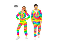 Costum de petrecere - neon psihedelic (trening)