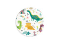 Farfurii de hârtie dinozauri - 18 cm - 6 buc.
