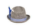 Pălărie bavareză cu pene albastre - 1 buc.