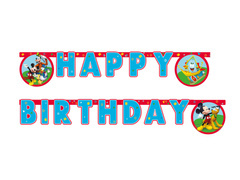 Bannere Happy Birthday Mickey Mouse - 1 buc.