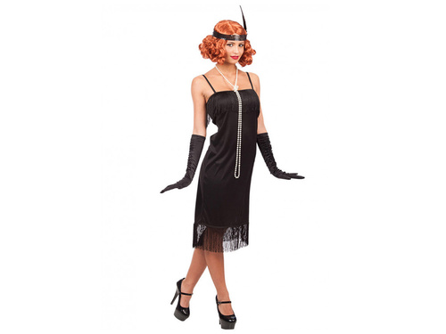 Charleston costum negru