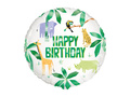 Set baloane din folie Happy Birthday Safari - 1 buc.