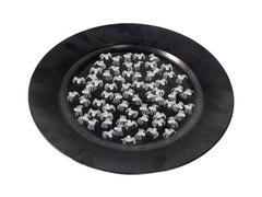 Halloween păianjeni fluorescenți decor - 70 buc.