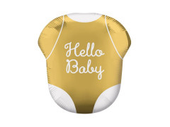 Hello Baby balon de folie - 53 x 60 cm - 1 buc.