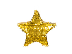 Gold Star piñata