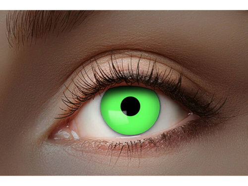 Lentile de contact UV verzi - 7 zile