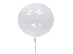 Balon transparent - 55 cm - 1 buc.