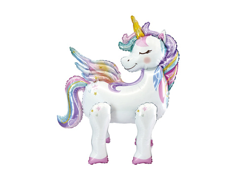 Balon folie „Unicorn” – 55 x 63 cm – 1 bucată.