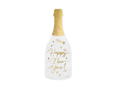 Șervețele Champagne Happy New Year - 7 x 19 cm - 20 buc.