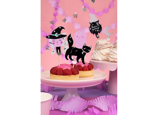 Pickere pentru cupcakes de Halloween - 6 buc.