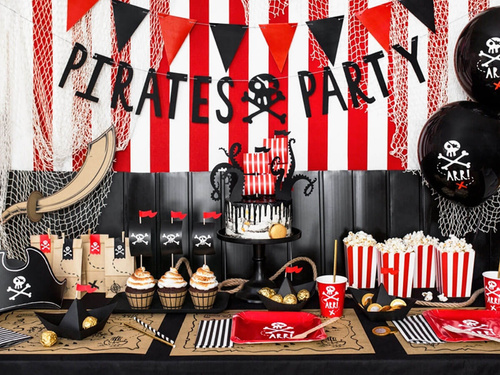 Toppere pentru tort Pirates - 5 buc.
