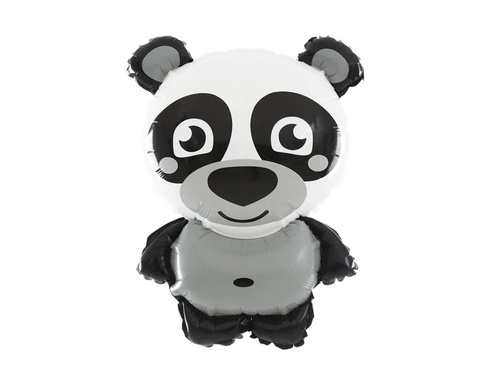 Decorare cu baloane din folie Panda - 63 cm - 1 buc.