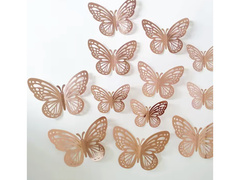 Decorațiuni din hârtie Fluturi portocalii - buc.