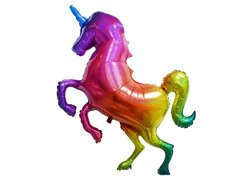Balon de folie Rainbow Unicorn - 135 cm - 1 buc.