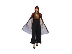 Pelerină roșie pe cerul nopții