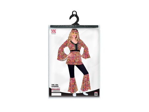 Ținută hippie din anii 1960. - paisley