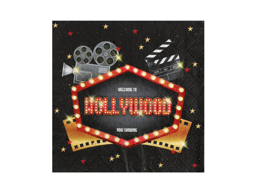 Șervețele de hârtie Hollywood - 33 cm - 20 buc.