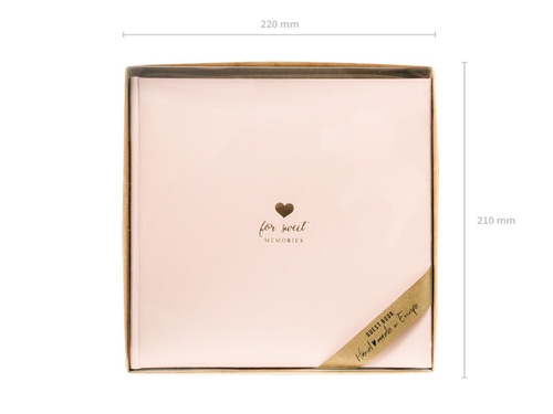 Carte de oaspeți de nuntă For Sweet Memories - 22 pagini