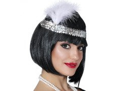 Brățară retro argintie pentru stilou - 1 buc.