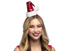 Bentiță cu pălărie de Moș Crăciun - 1 buc.