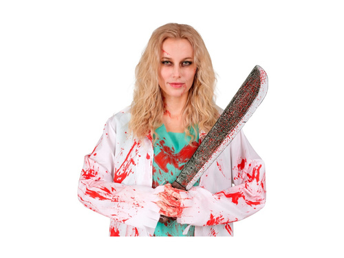 Macetă din plastic pătată de sânge - 56 cm