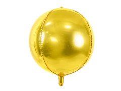 Sferă balon din folie aurie - 40 cm - 1 buc.