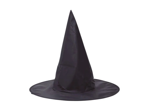 Pălărie neagră de vrăjitoare pentru Halloween - 1 buc.